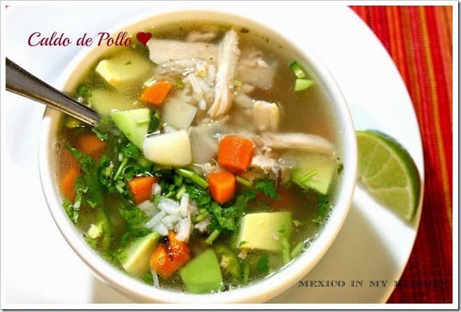 Caldo de pollo
