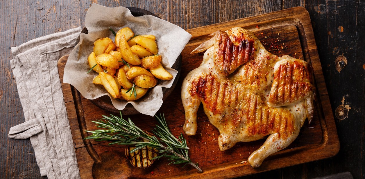 Pollo a la parrilla